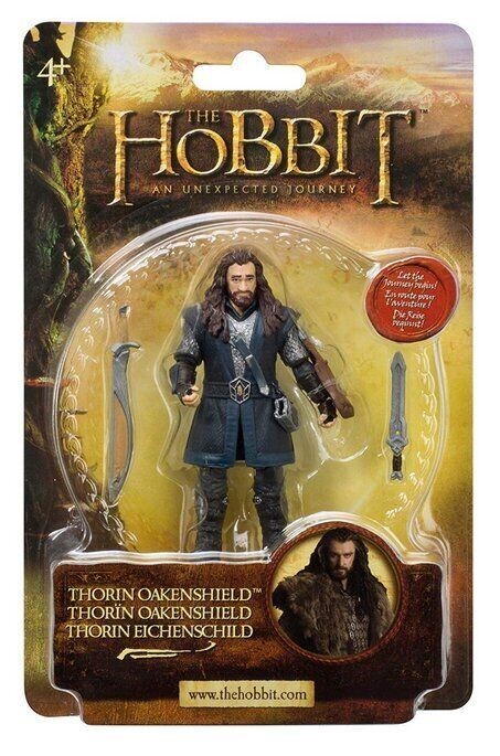 THE HOBBIT An Unexpected Journey Thorin Oakenshield figure RARE