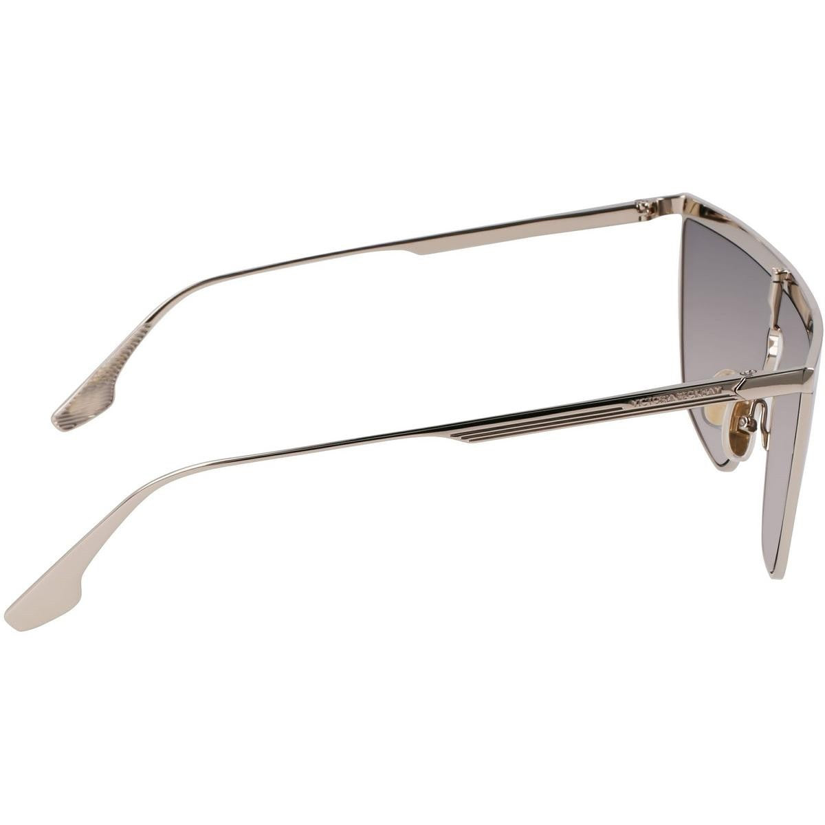 Victoria Beckham Sunglasses VB245S Silver Mono Lens Mirrored Women 59mm RRP £354