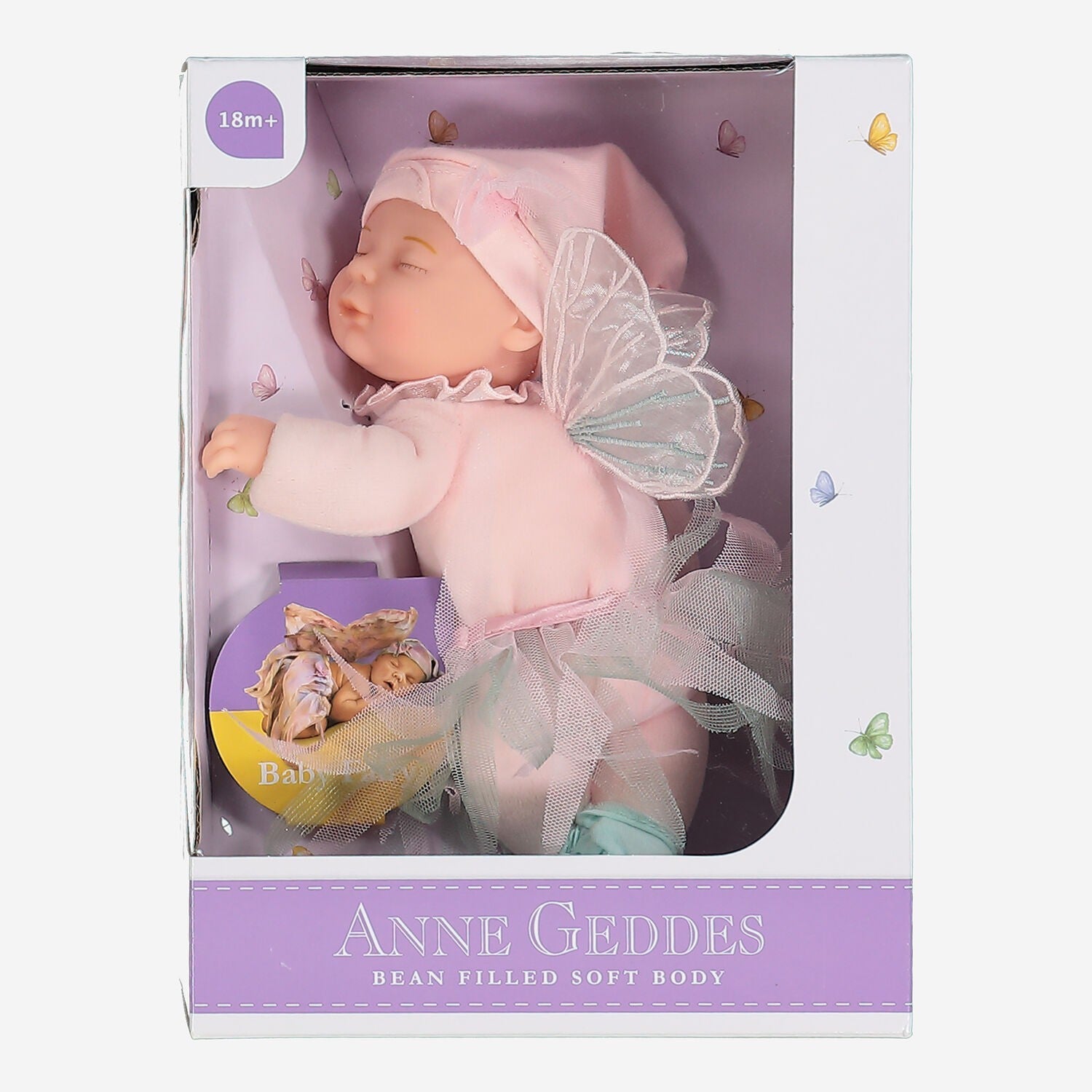 Anne Geddes Fairy Doll 9 inch Soft Bean Filled Body NEW