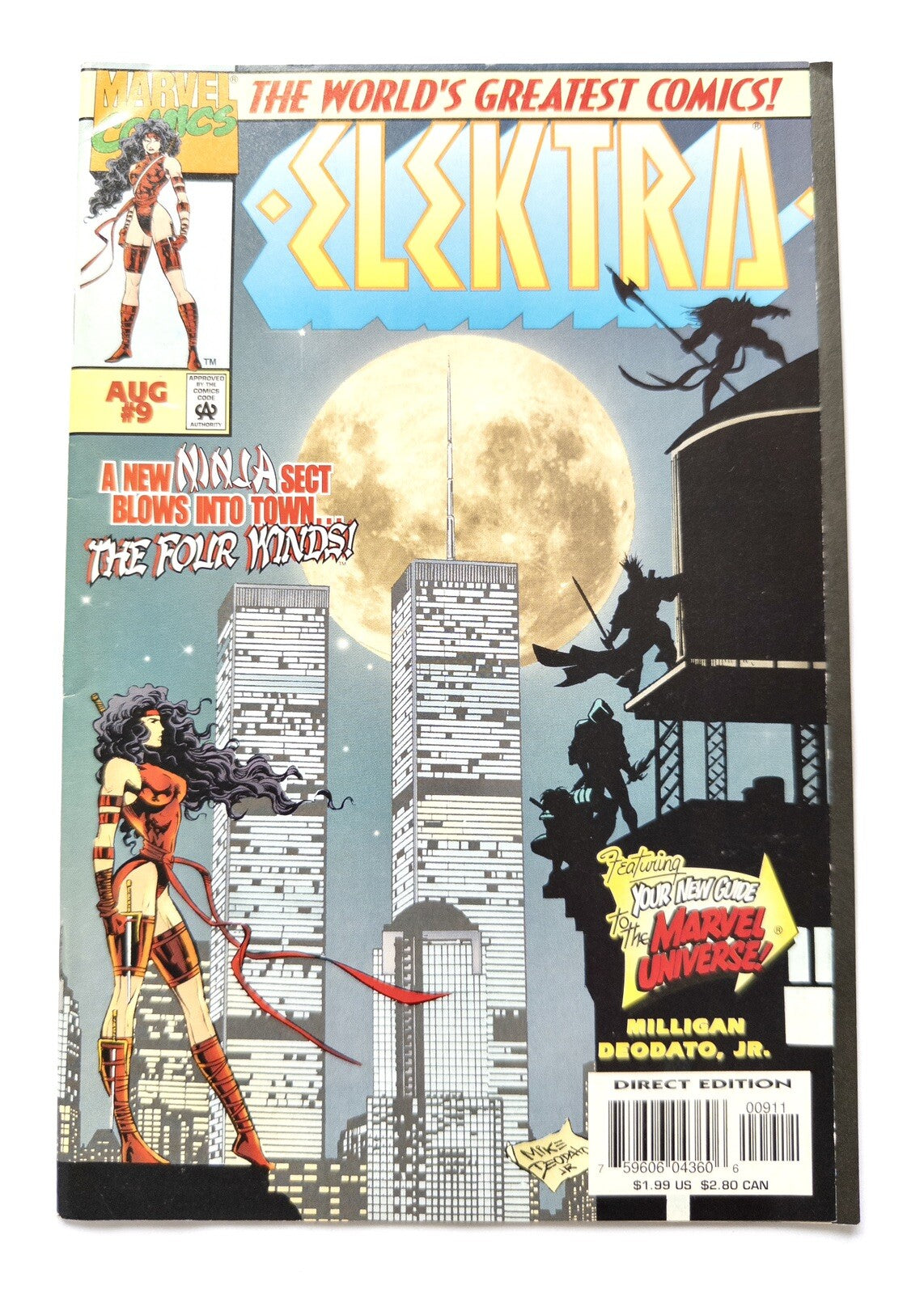 ELEKTRA Marvel Comic