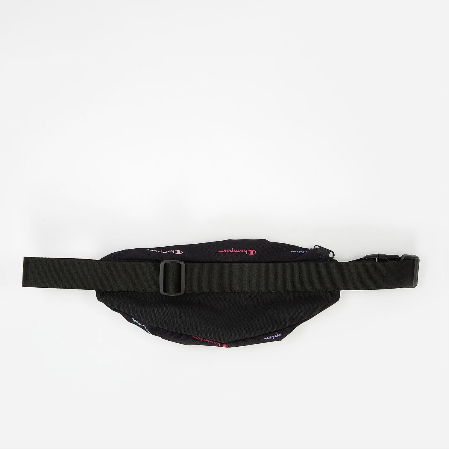 CHAMPIO Womens Canvas Bum Bag, Waist Pack, White/Multicoloured Logo