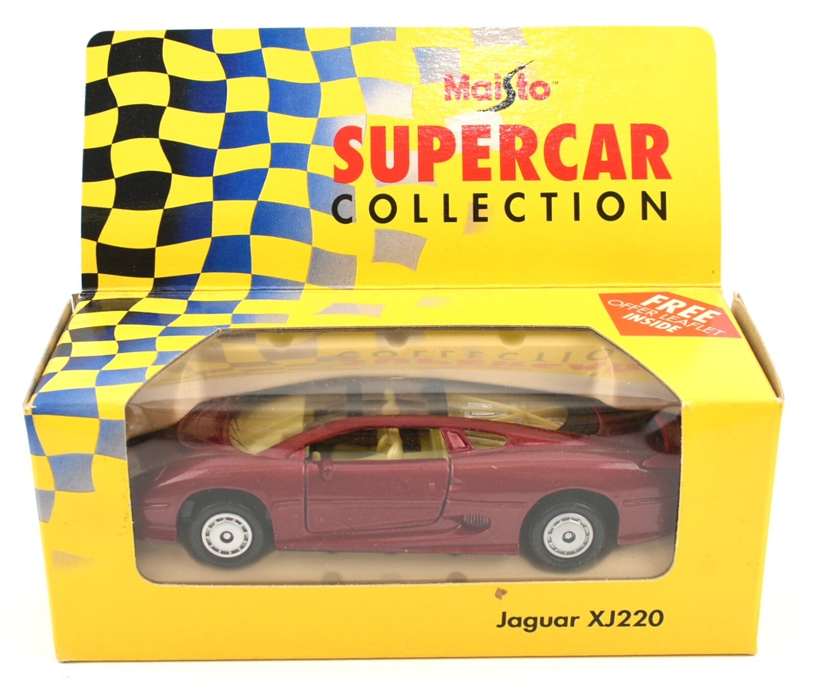 MAISTO Supercar Collection - JAGUAR XJ220 Die Cast Model 1:40