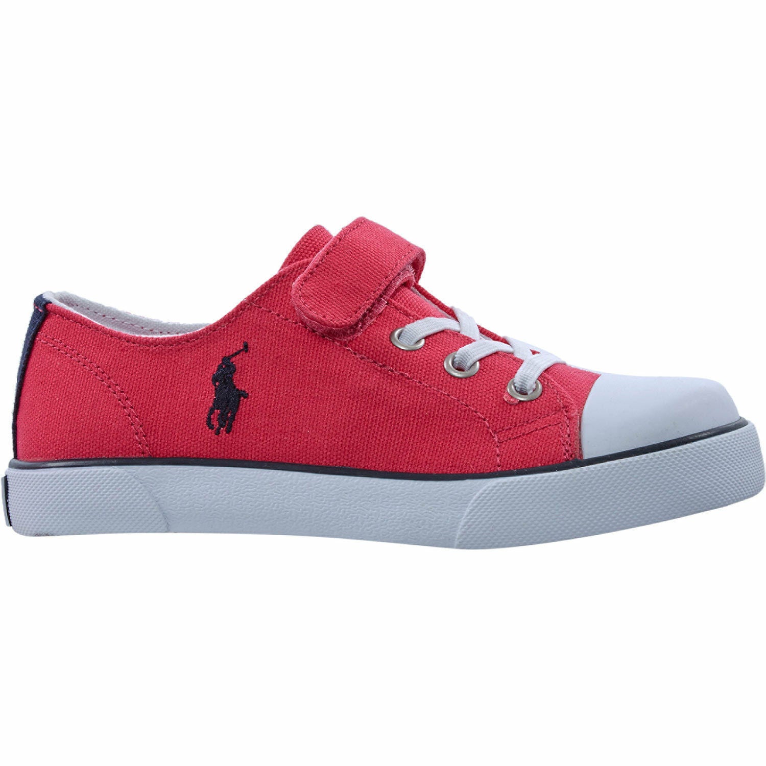 POLO RALPH LAUREN Kids Dark Pink Canvas Shoes Sneakers size 2.5 - New
