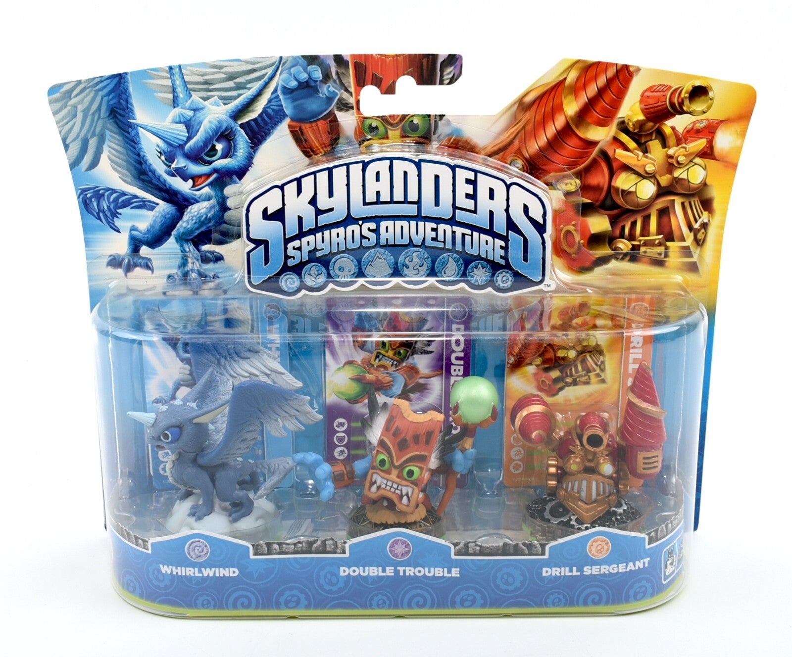 Skylanders Spyro's Adventure 3-Pack: Whirlwind | Double Trouble | Drill Sergeant