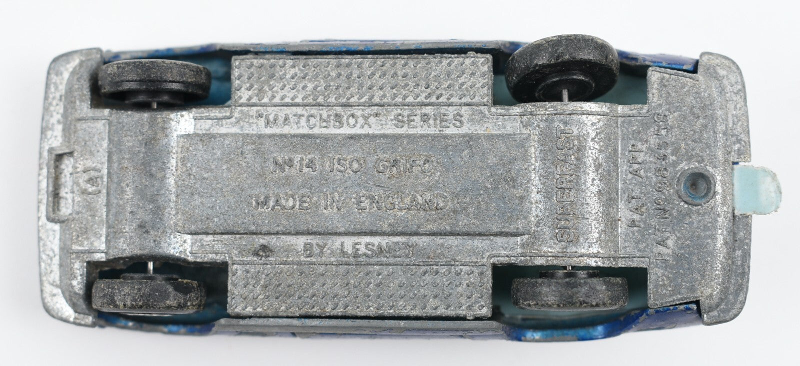 Vintage Lesney Matchbox - Superfast Blue ISO GRIFO (no.14)