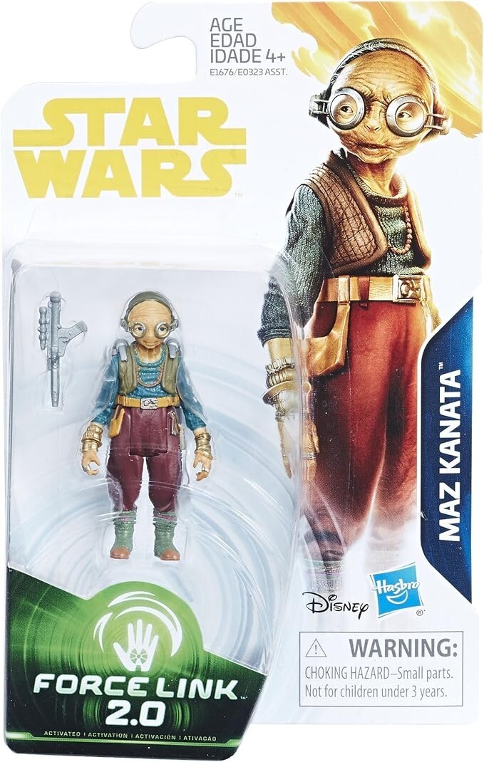 STAR WARS MAZ KANATA Forcelink 2.0 Action Figure