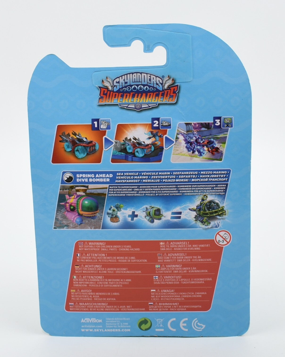 Skylanders Superchargers - SPRING AHEAD DIVE BOMBER Vehicle (Spring Edition)