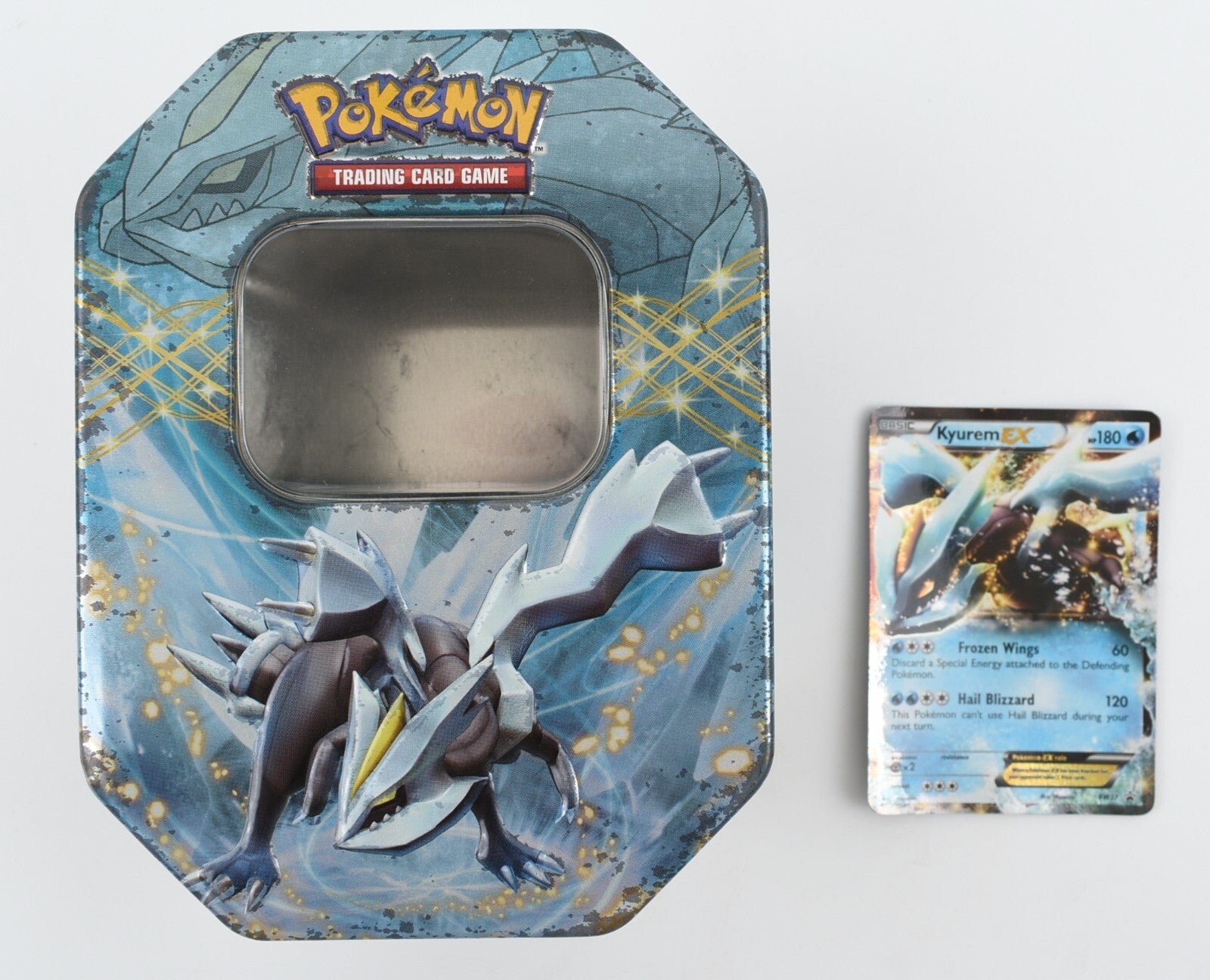 KYUREM EX - Pokemon Card in Original Matching Tin
