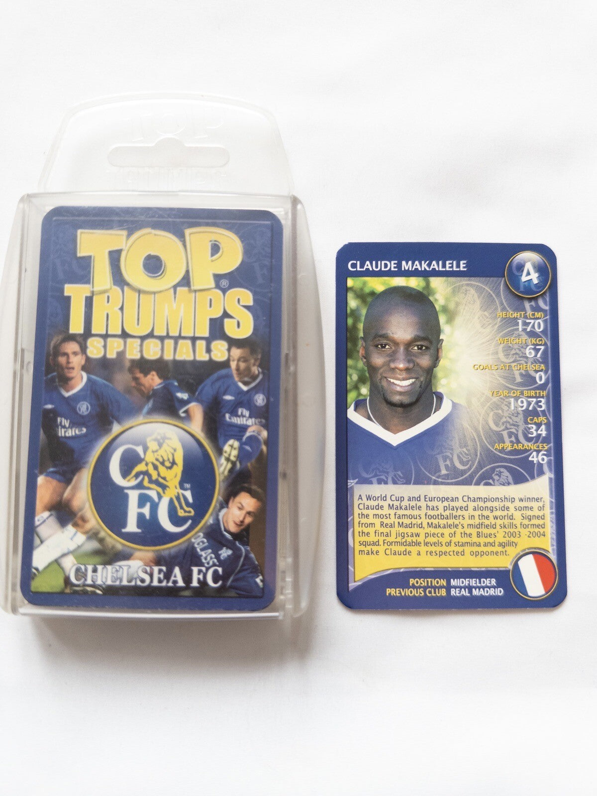 TOP TRUMPS SPECIALS Chelsea FC 2004
