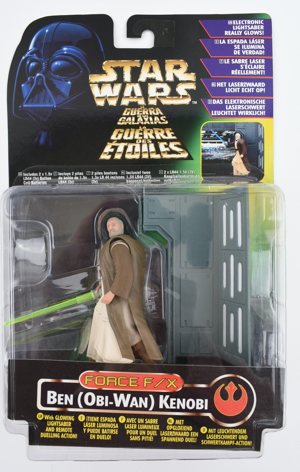 STAR WARS Ben Obi-Wan Kenobi Force F/X Figure, Kenner (1996)