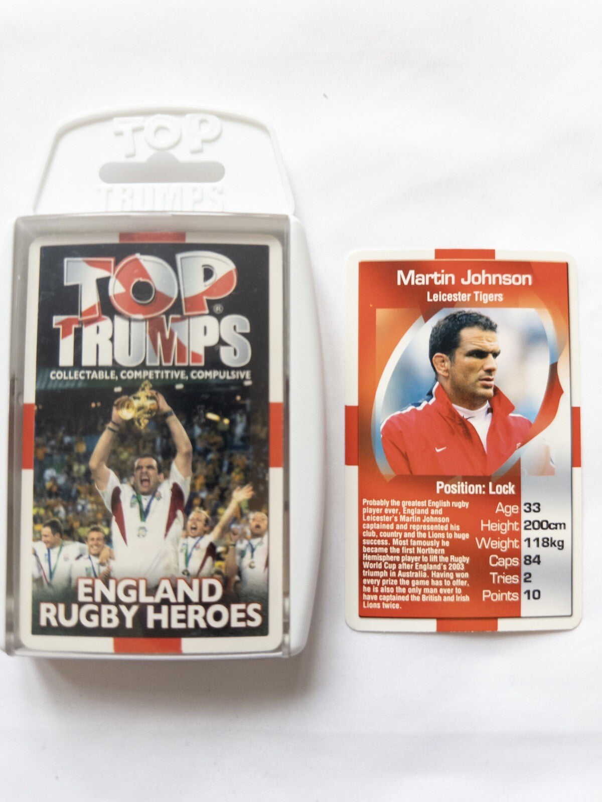 TOP TRUMPS England Rugby Heroes