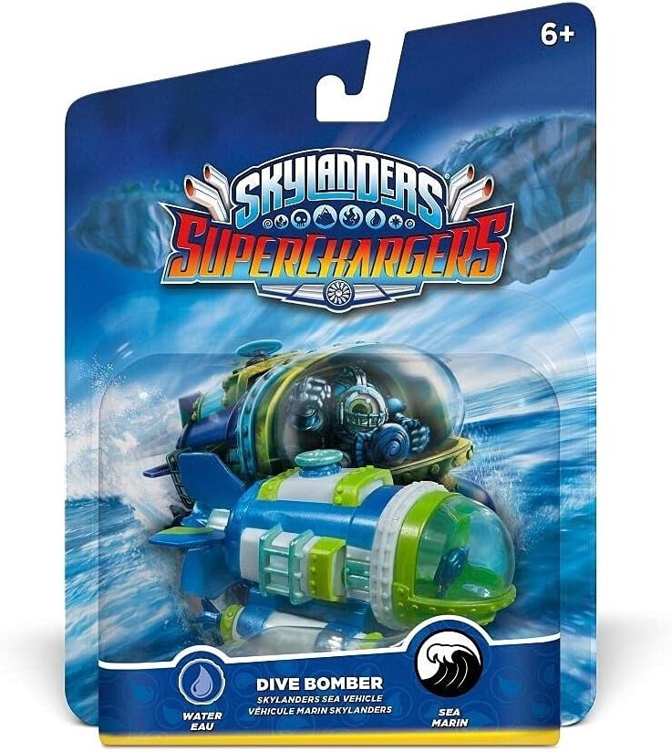 SKYLANDERS SUPERCHARGERS Dive Bomber Vehicle