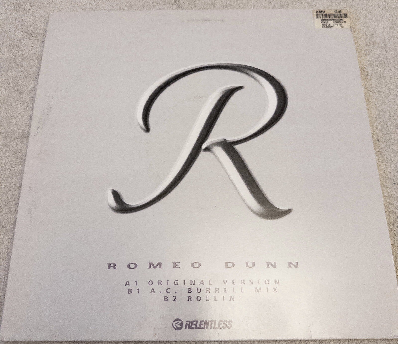 ROMEO DUNN- A1 Original Version Vinyl LP 2002