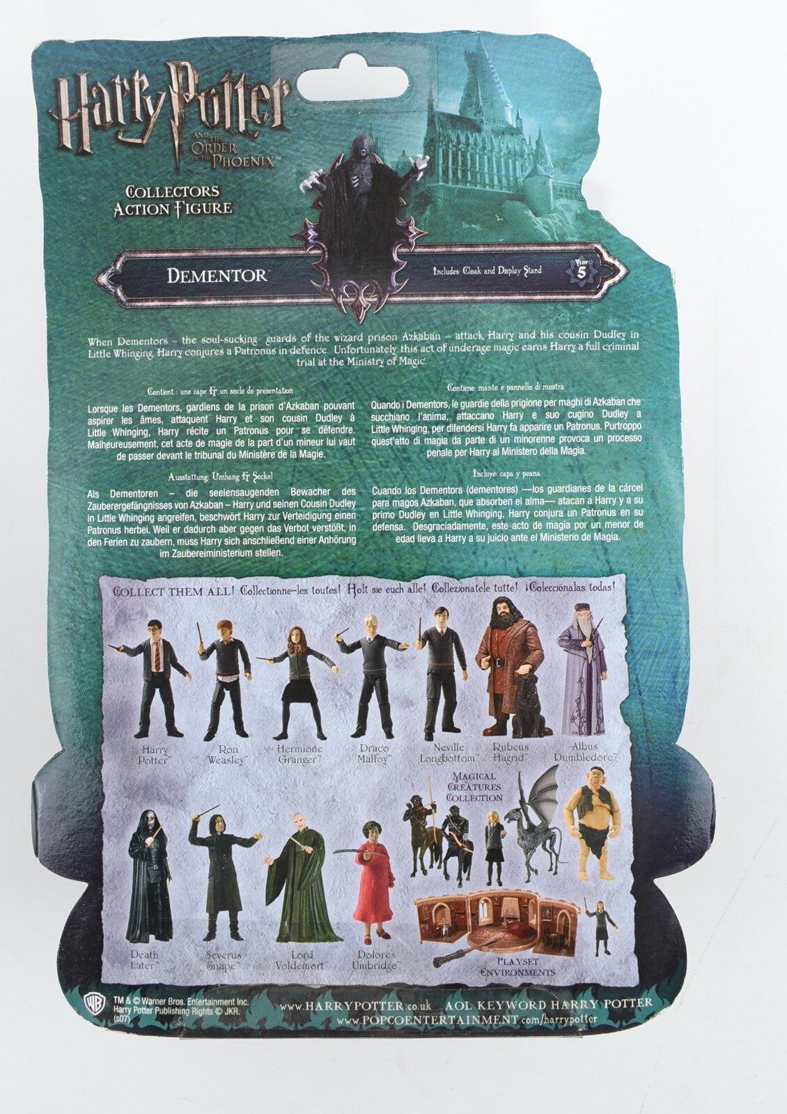 HARRY POTTER and the Order of the Phoenix - DEMENTOR Collector's Figure