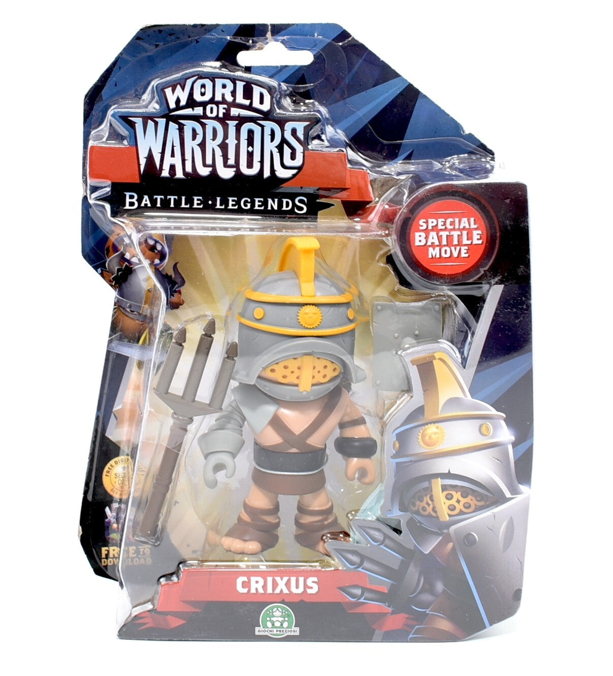 World of Warriors - Battle Legend - CRIXUS figure