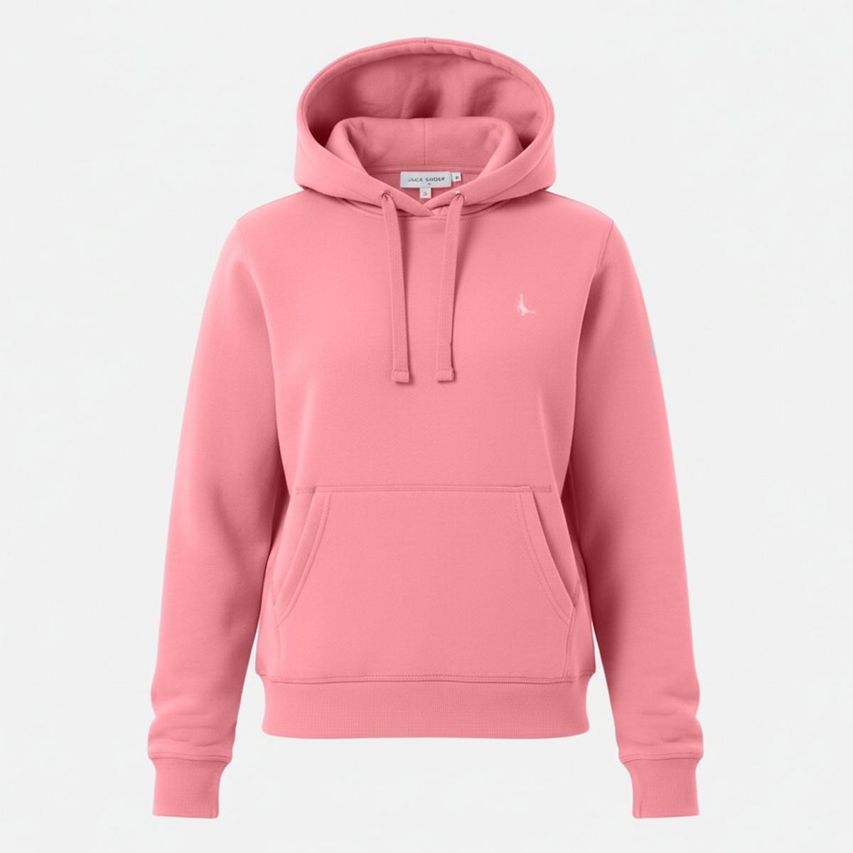 Jack Wills Womens Astbury Pheasant Logo Hoodie  Hooded Top Size UK6