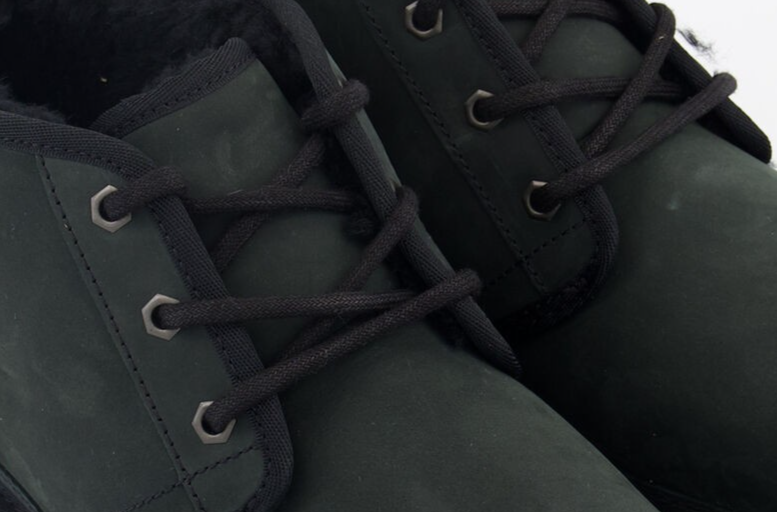 UGG NEUMEL MOC BOOTS , BLACK SUEDE. (UK9) RRP£145
