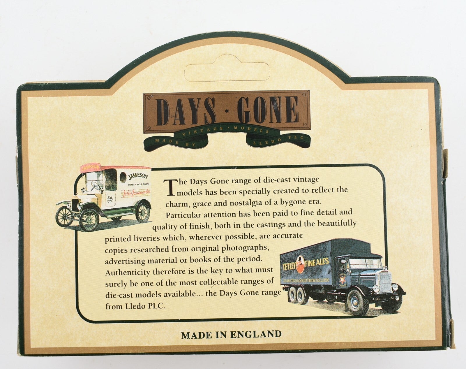 LLEDO Days Gone - 1928 Chevrolet Van - Teacher's Highland Cream