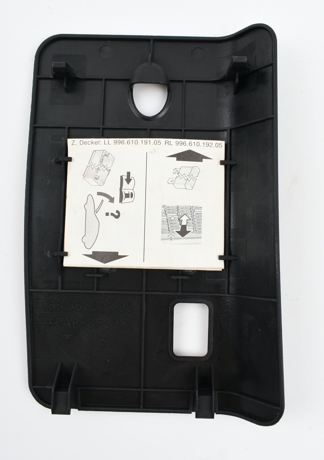 Porsche Boxster 986 - Fuse Box Cover Trim   996.610.192.05