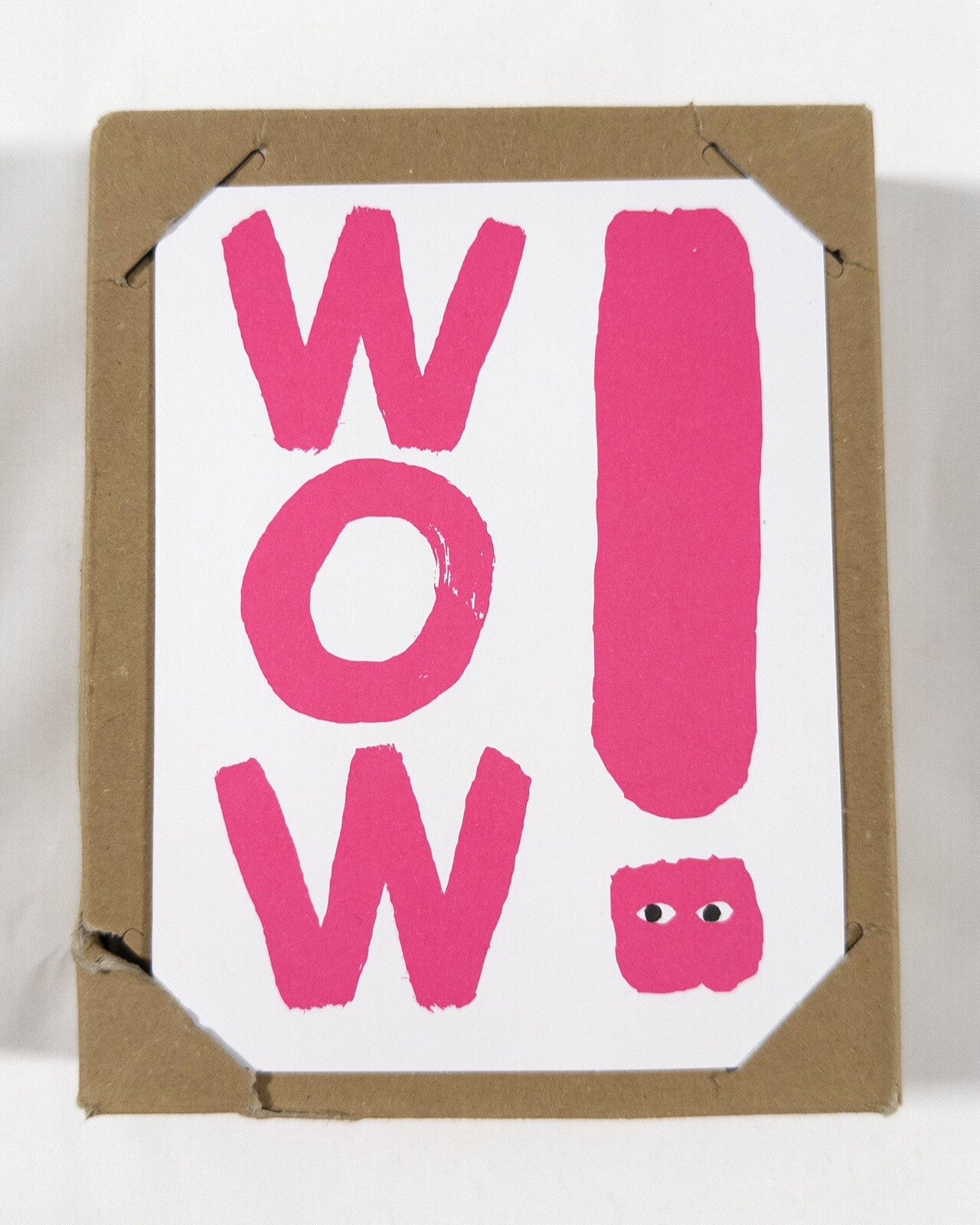 'WOW' Pack of 8 Cards and Envelopes