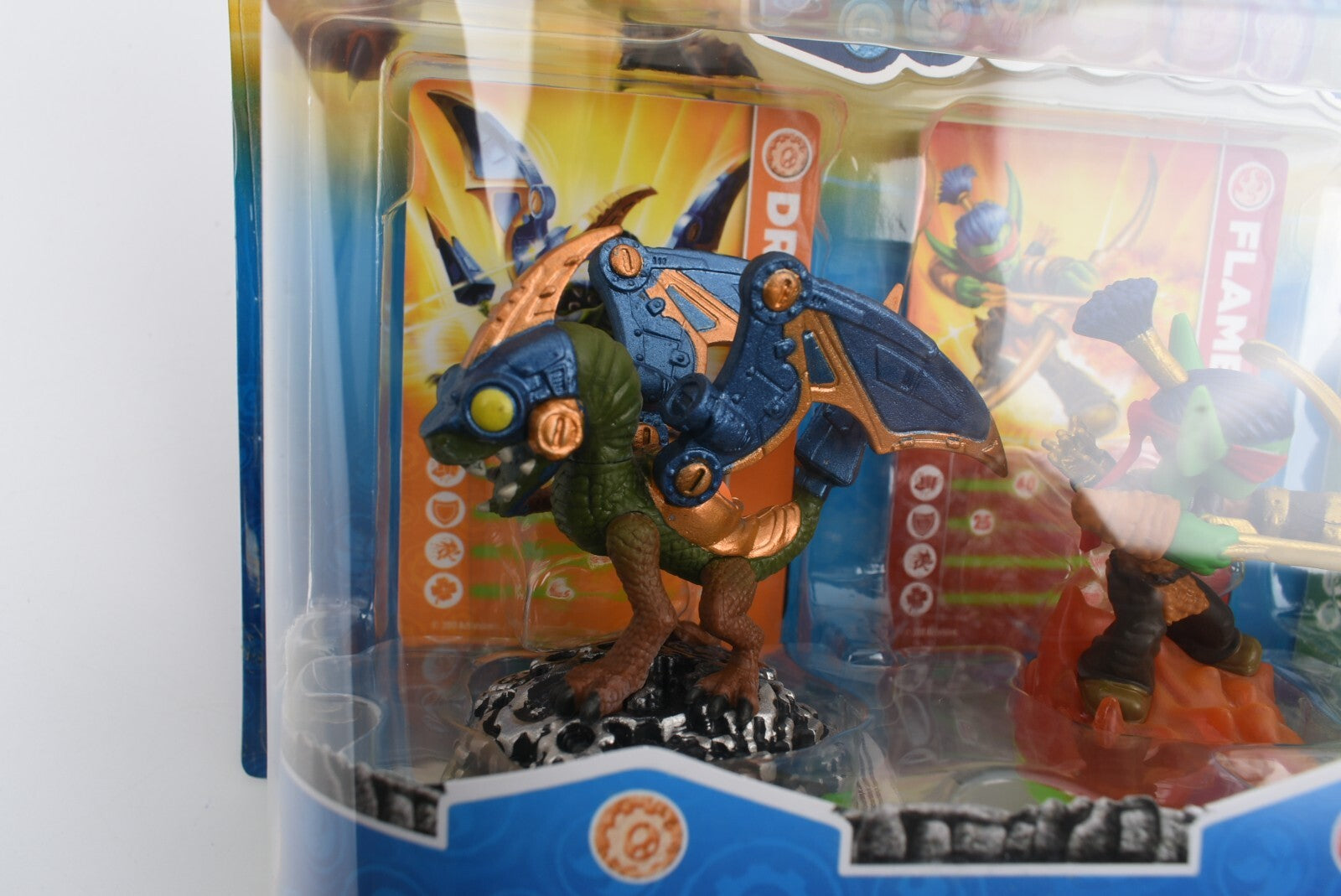 Skylanders Spyro's Adventure 3-Pk: Drobot, Flameslinger, Stump Stash *see descr*
