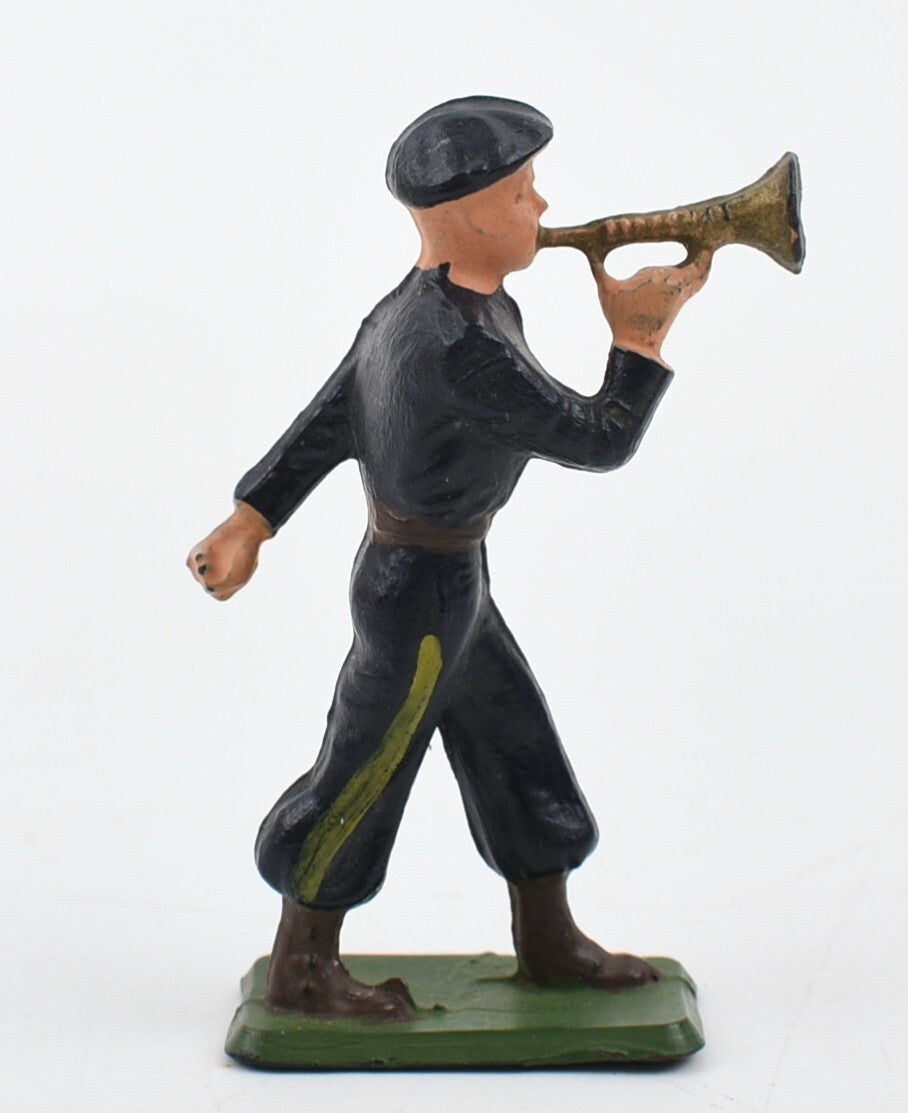 STARLUX French Commando Soldier with Trumpet /Vintage Toy Soldier