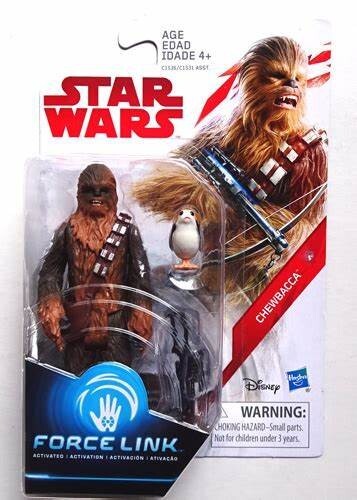 STAR WARS "Force Link Chewbacca" Action Figure RARE