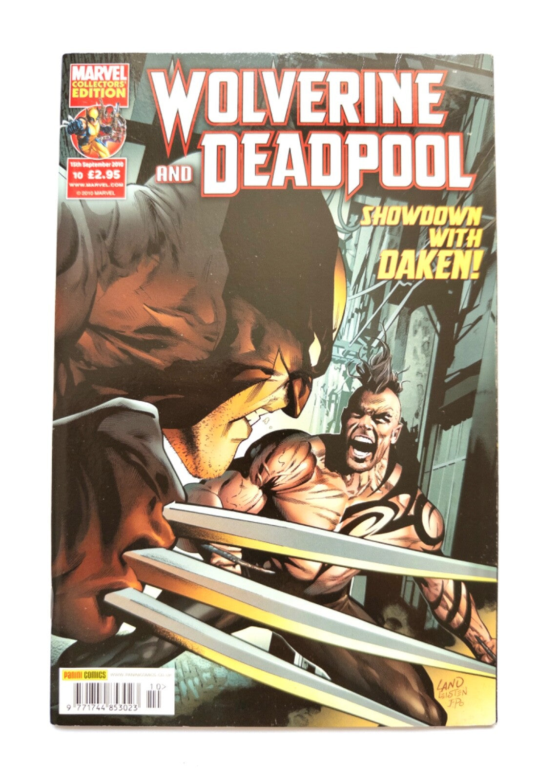 Marvel Collectors Edition Wolverine and Deadpool Comic book