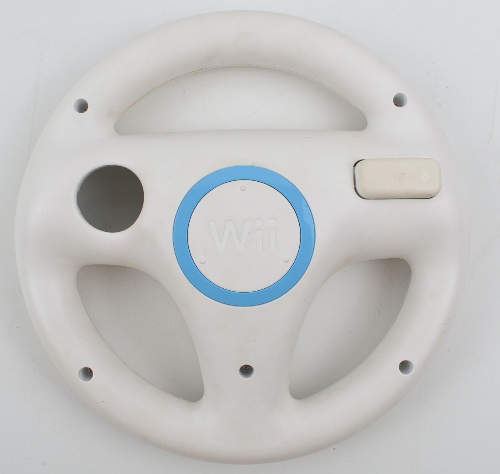 Official Nintendo Wii Racing Steering Wheel, White, Boxed
