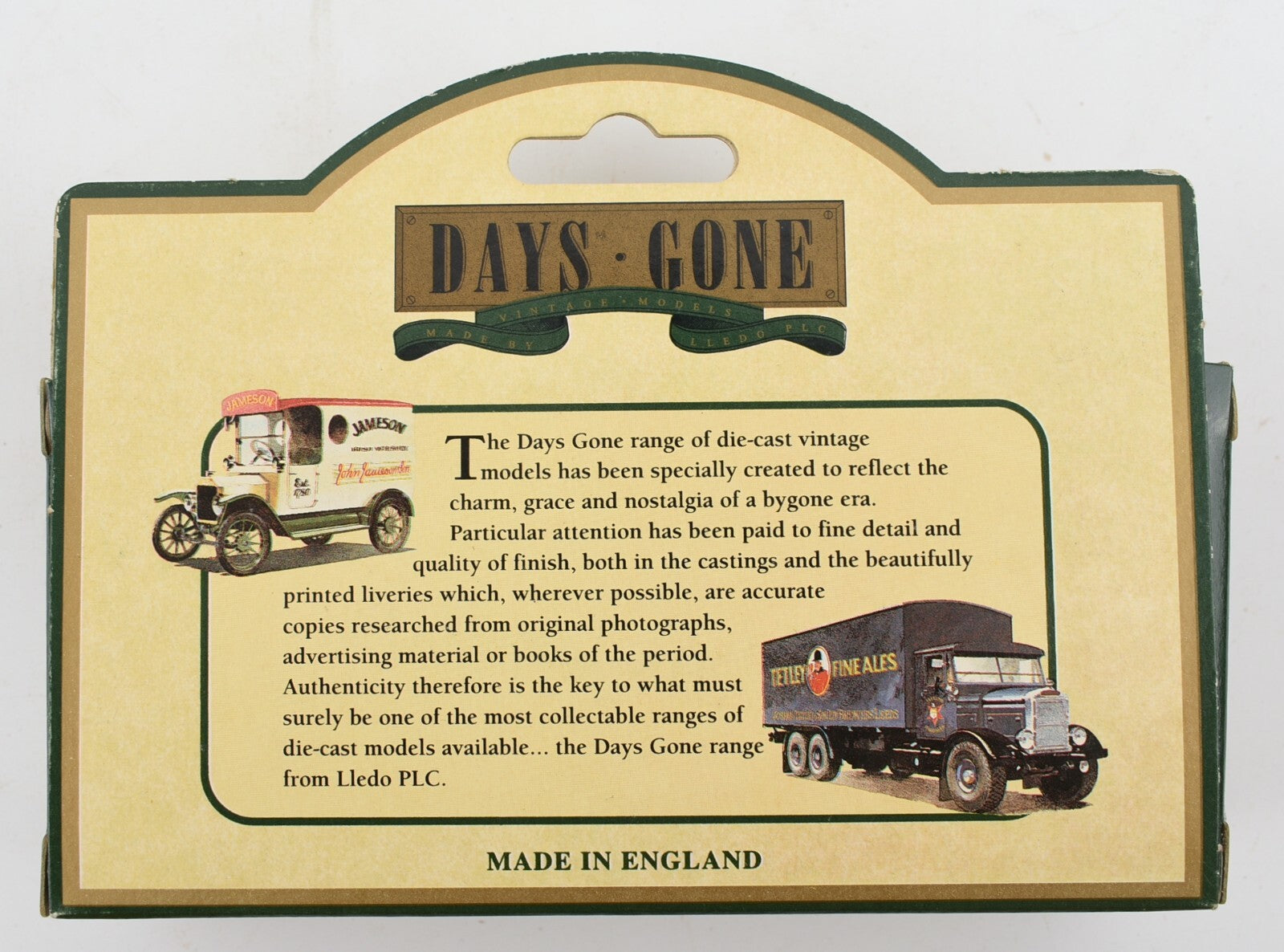 LLEDO Days Gone - 1935 Morris Parcels Van - McVittie & Prices