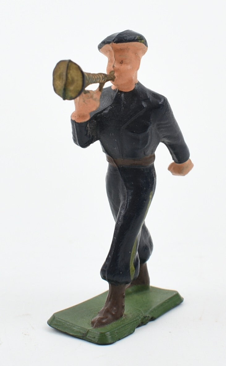 STARLUX French Commando Soldier with Trumpet /Vintage Toy Soldier