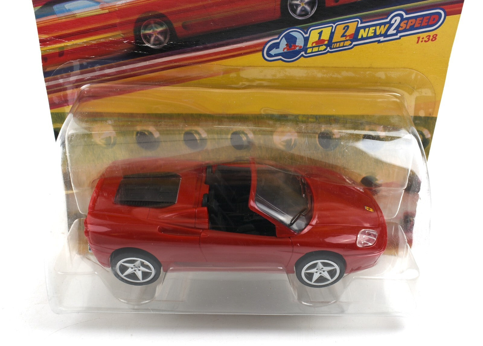 Shell V-Power Promotion Ferrari 360 Spider 1:38 Model Car, by Hot Wheels (2006)