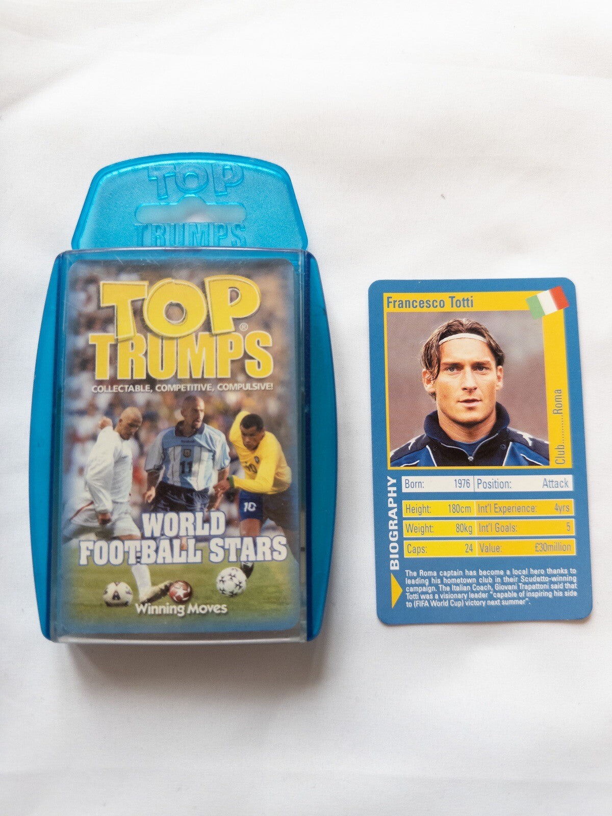 TOP TRUMPS World Football Stars 2002