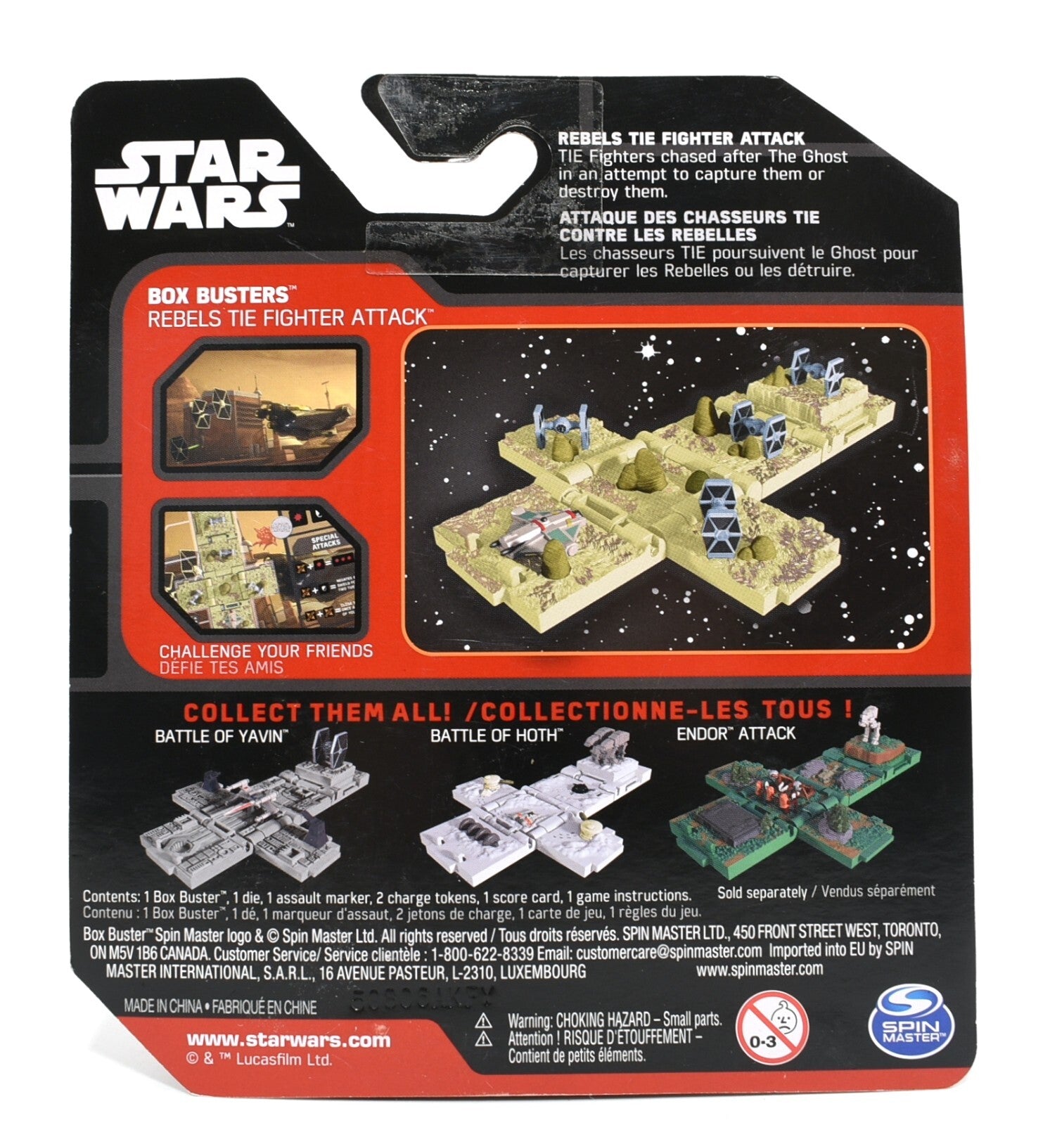 Star Wars: Box Busters Single Pack - REBELS TIE FIGHTER ATACK