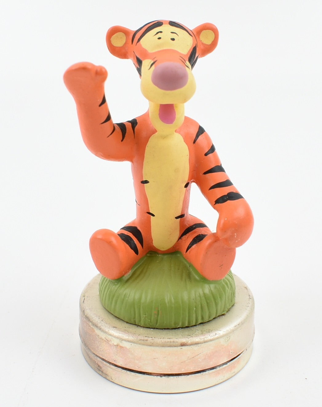 Disney Winnie The Pooh - TIGER - Hand Painted /Silver Plated Base, Collectable