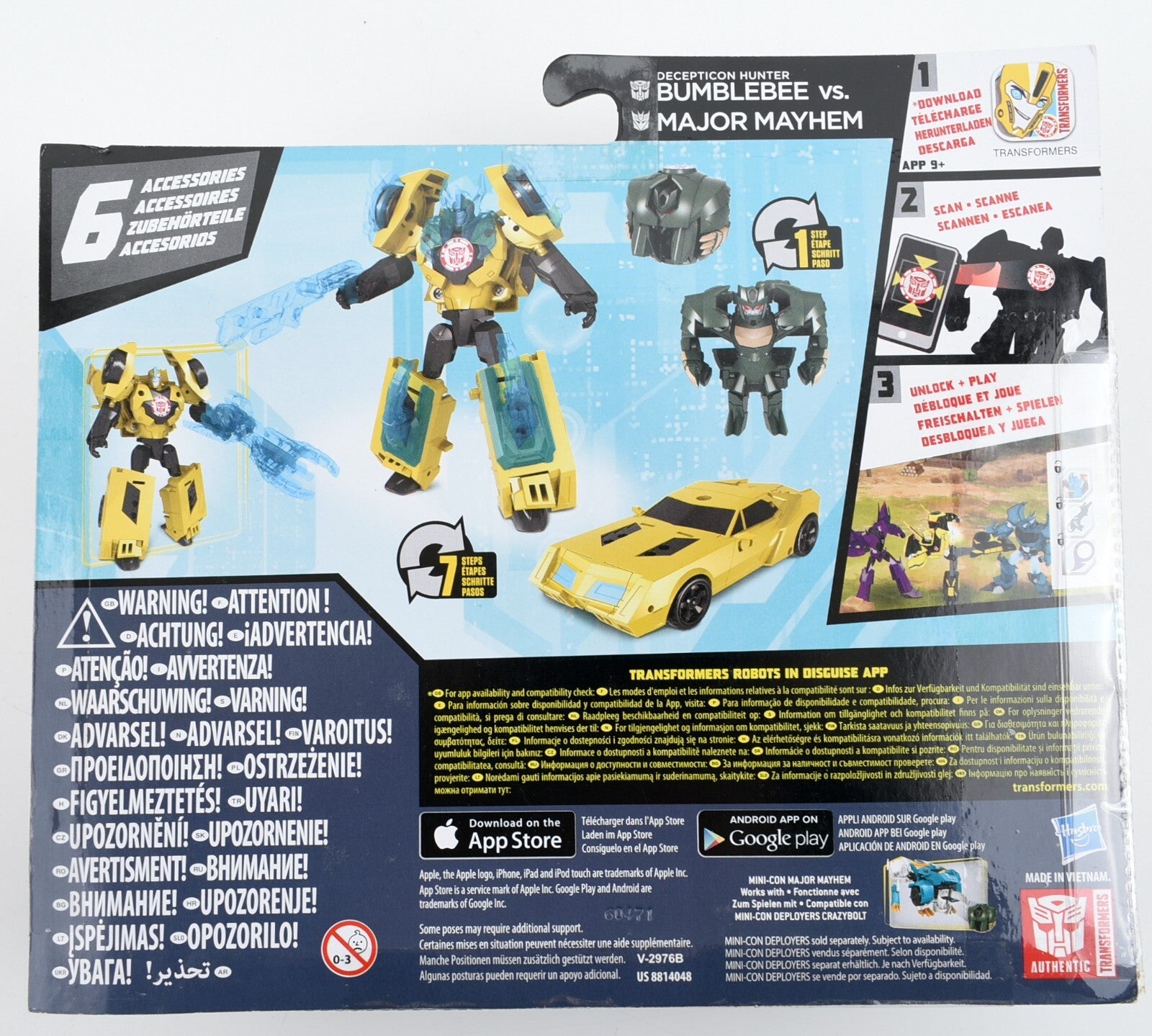 Transformers - Robots in Disguise - BUMBLEBEE vs. Mini-con MAJOR MAYHEM