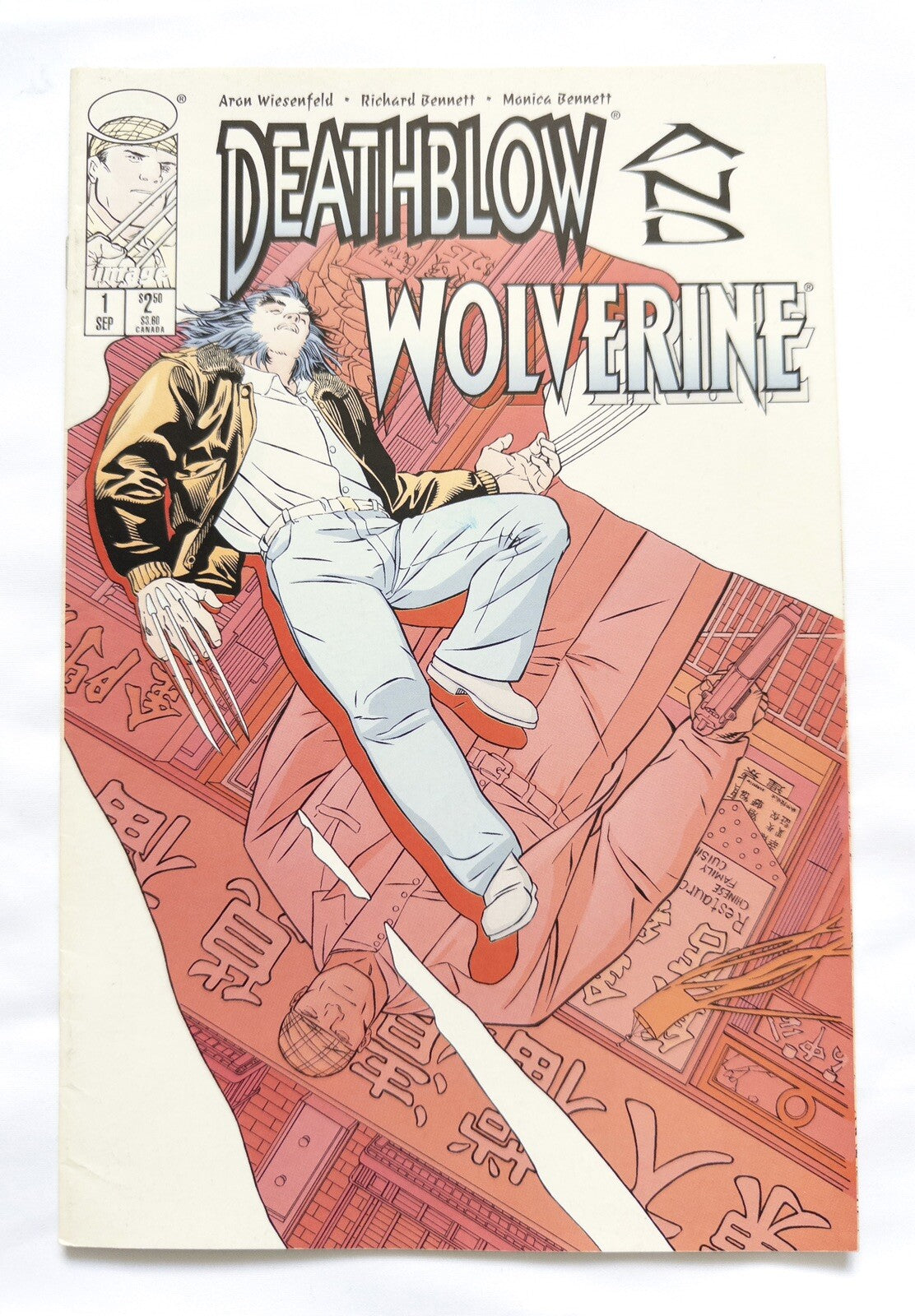 Deathblow and Wolverine Comic