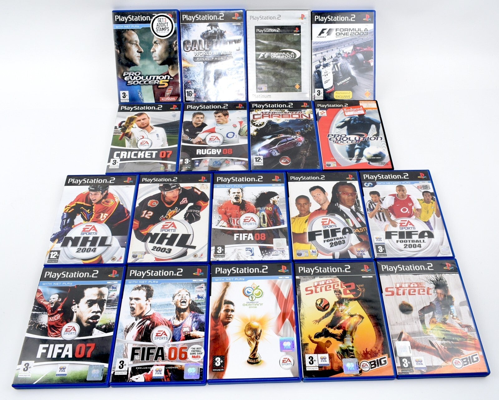 PLAYSTATION 2 PS2 Games JOB LOT/BUNDLE ~ 18 Games Total
