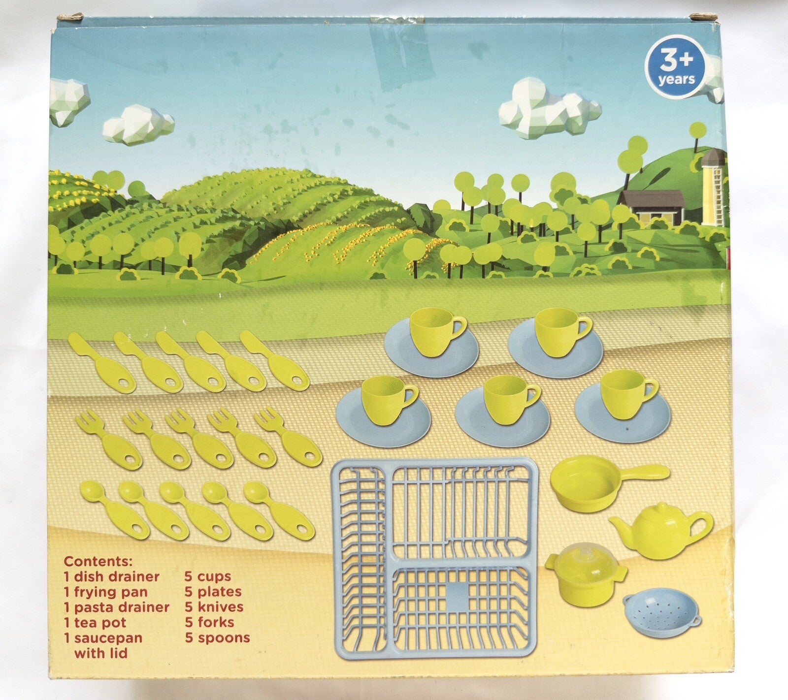 CHAD VALLEY Dinner and Utensil Set 3+ years