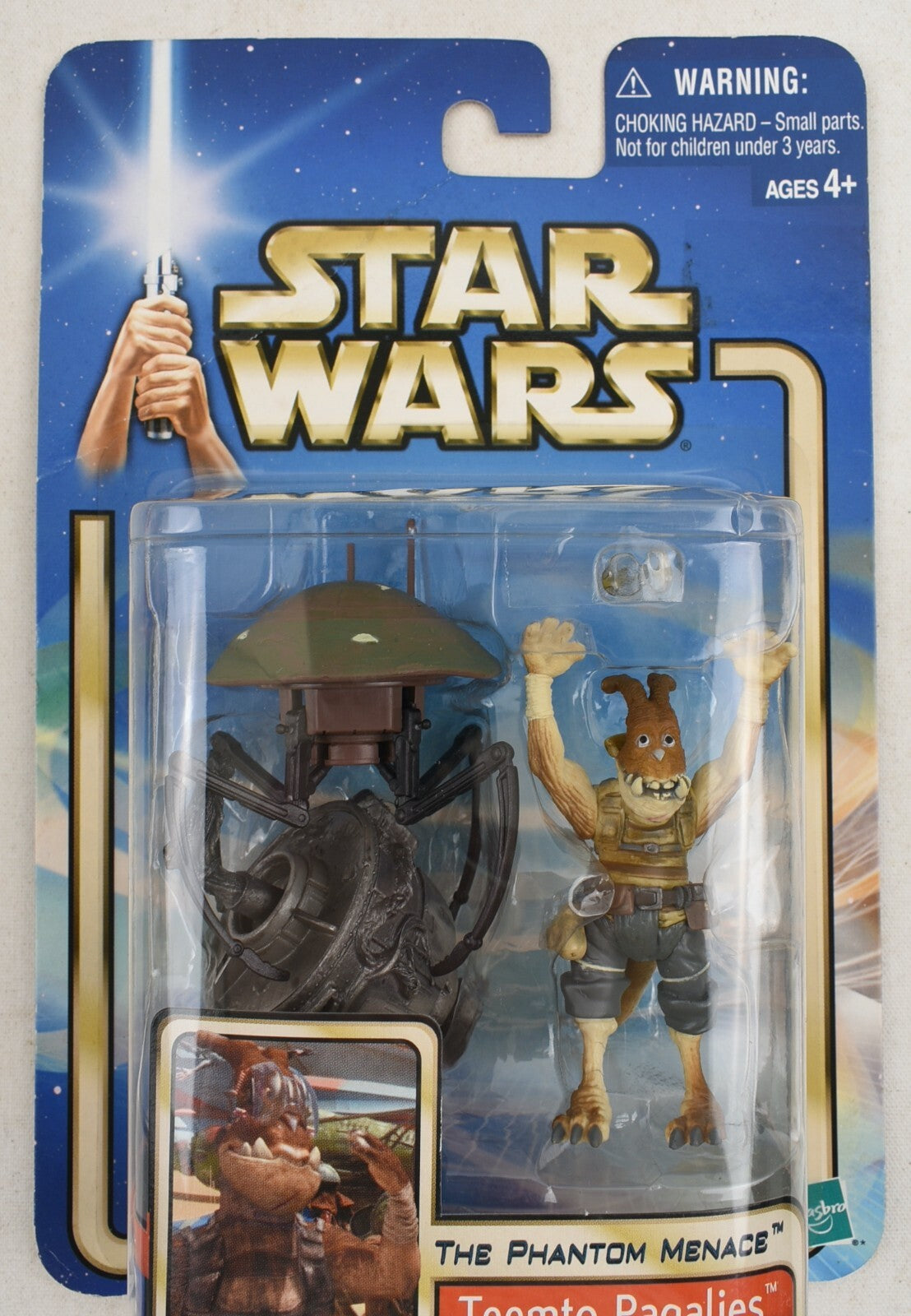 Star Wars Saga: The Phantom Menace - TEEMTO PAGALIES (Pod Racer) Action Figure