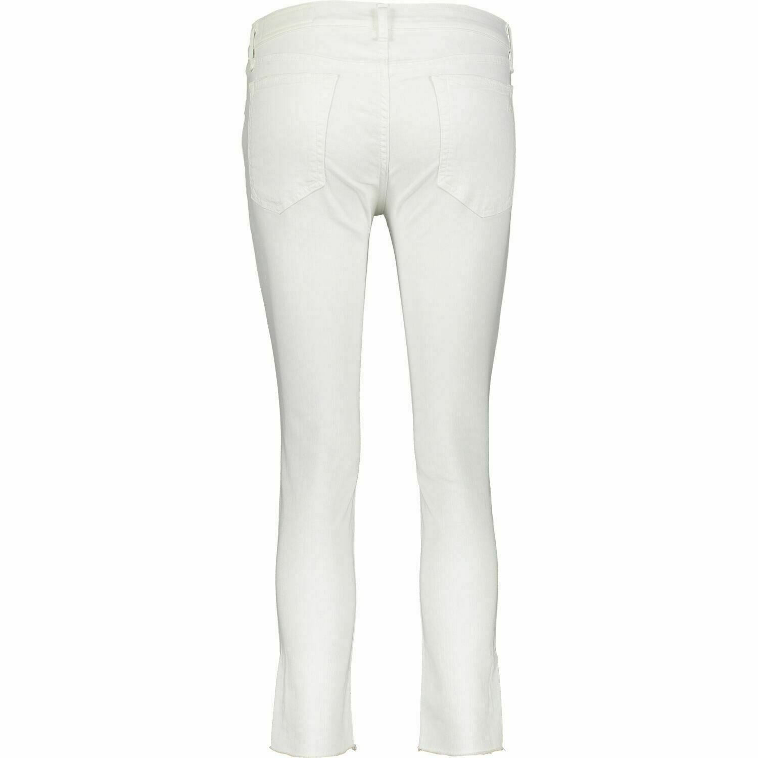 RAG & BONE Women's DRE Low Rise Ankle Slim Fit Jeans, White Distressed W27