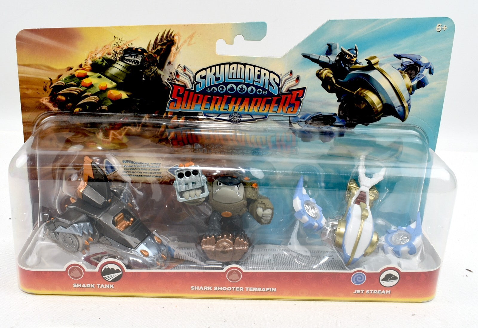 Skylanders SuperChargers 3-Pack: Jet Stream, Shark Tank, Shark Shooter Terrafin