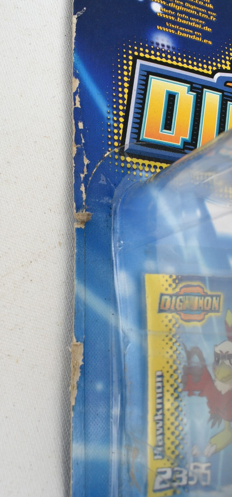 Digital Digimon Monsters - HAWKMON - Vintage 90's Figure (by Bandai)   *RARE*