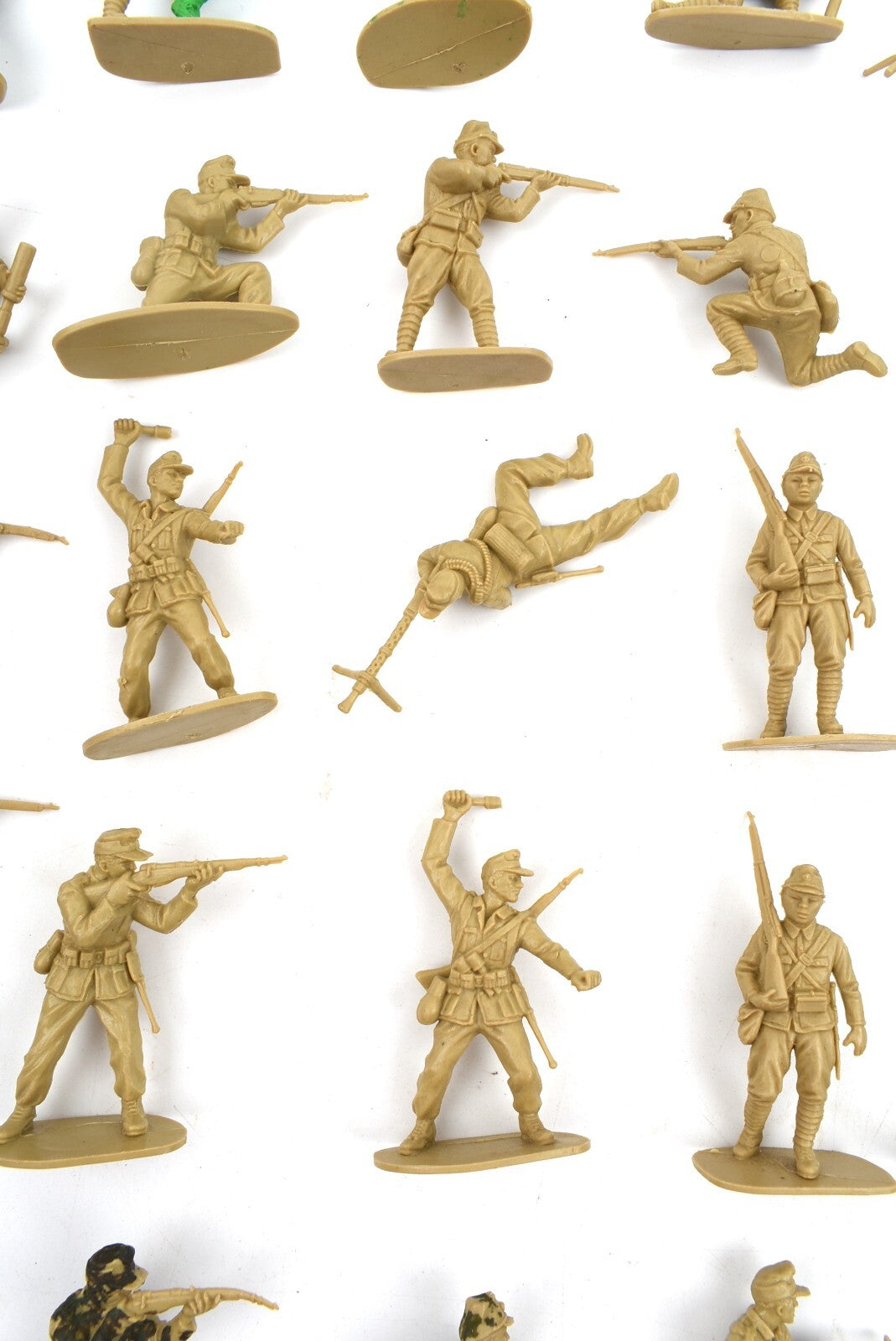 50x Vintage Toy Soldiers Bundle, German WW2 Infantry