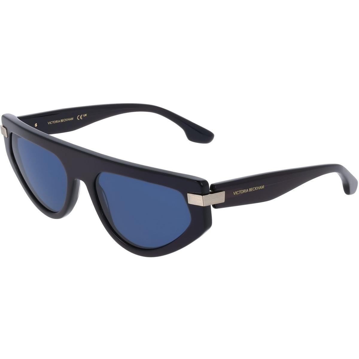 Victoria Beckham VB685S5618415 Women Blue Sunglasses Acetate Shield Eyeglasses