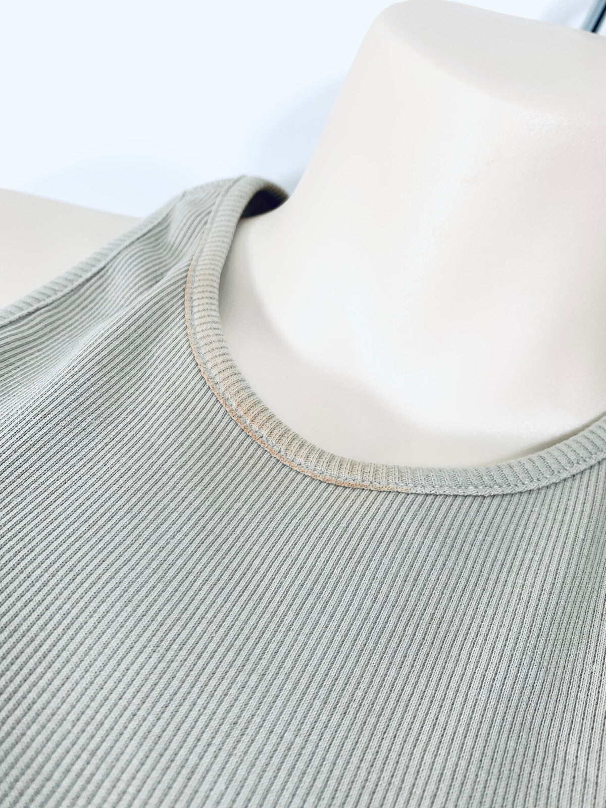 Womens Ted Baker Ribbed Jersey Racde Tank Ted Baker Size 2 UK Small