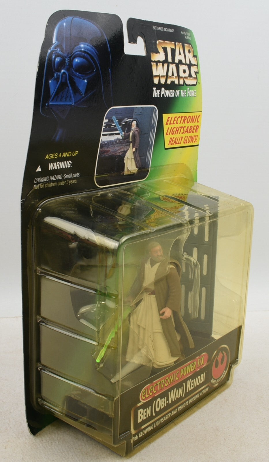 Star Wars Power of the Force - Electronic F/X BEN OBBI-WAN KENOBI Action Figure
