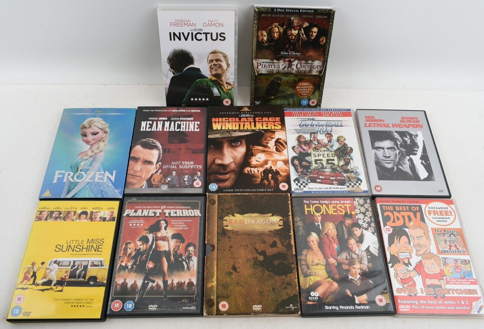 34x DVDs JOB LOT / BUNDLE ~ Mixed Genres