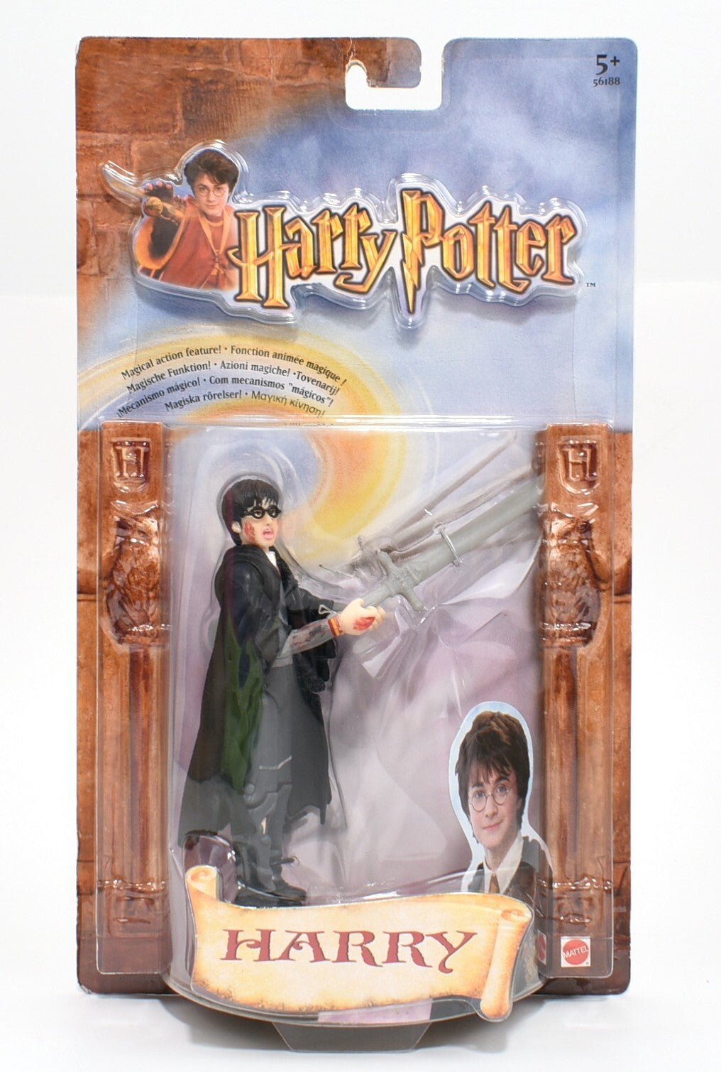 Harry Potter - Sword Drawing HARRY Figure - Mattel (2001)