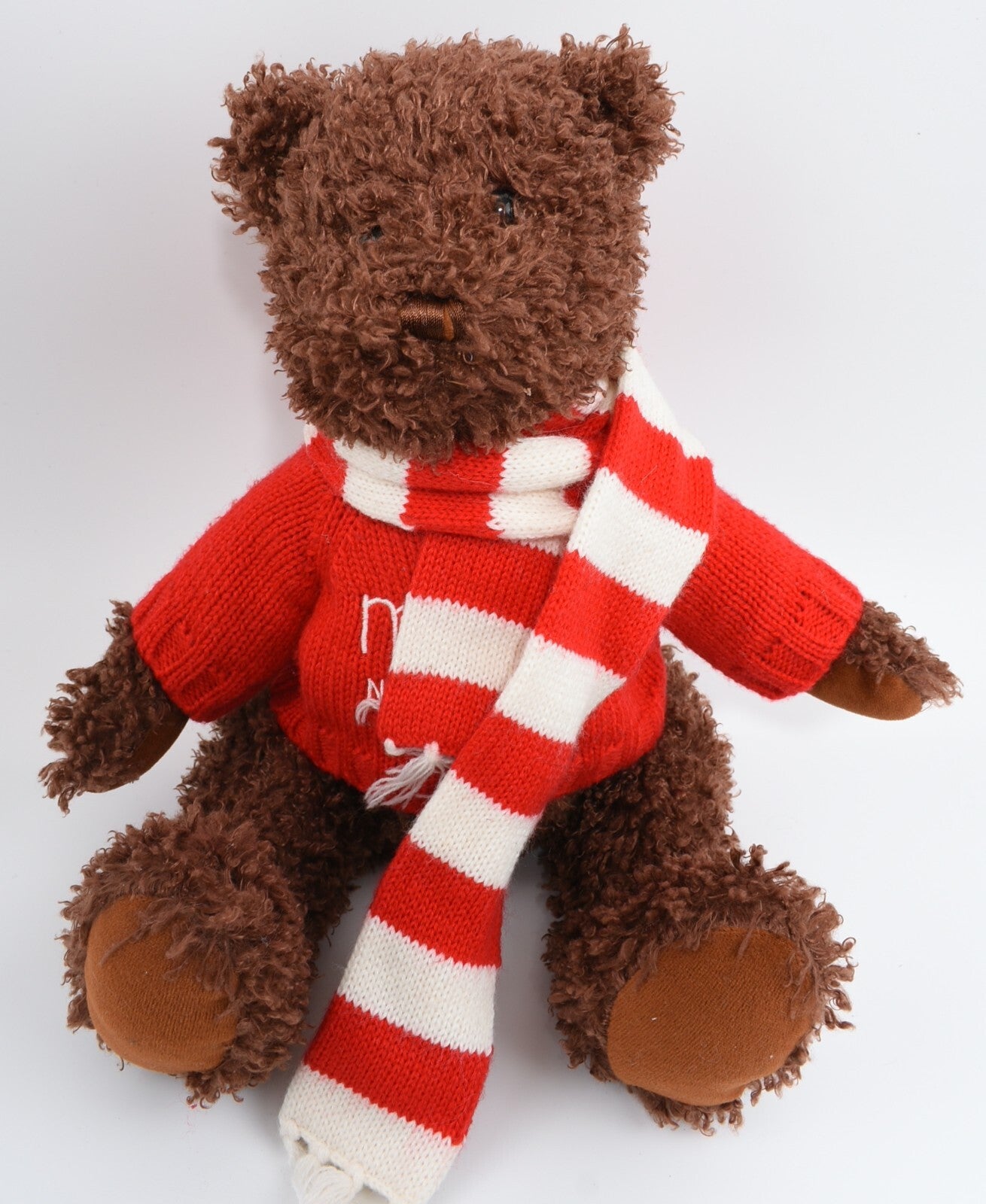 GUND Macy's New York Plush Teddy Bear, With Jumper and Scarf